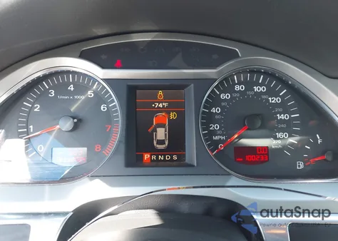 2008 Audi A6 3.2 из США, поврежденный, VIN WAUDH74F78N052755